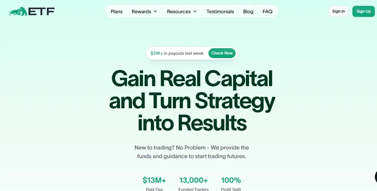 Elite Trader Funding